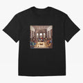 Messi The Last Supper Art Gift Limited Edition Oversized T-Shirt Upgrade Match Day Hype around FIFA World Cup 2026 Group Stage, Haaland, England, Retro Football Energy, Iconic Rivalries, Trophy Chase Drama and Stadium Atmosphere; Built for