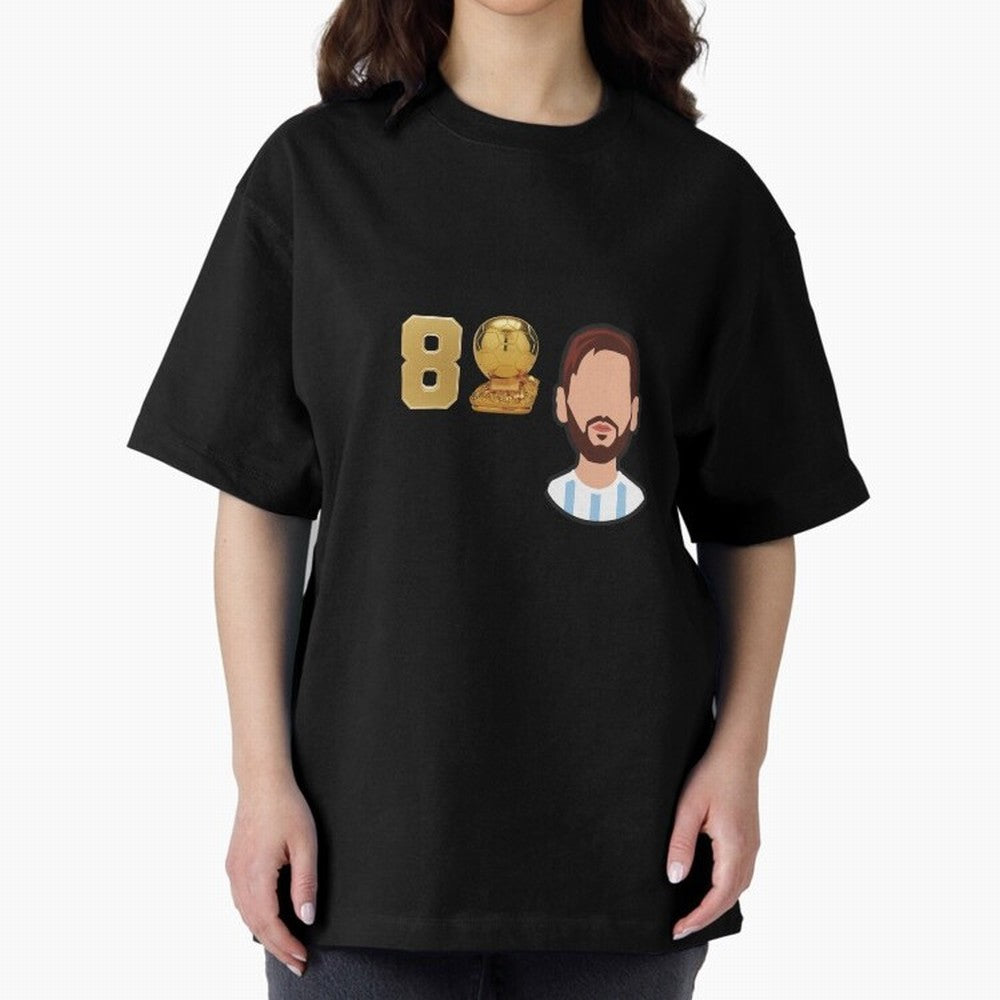 GOAT Legacy: Messi's 8 Ballon d'Or Victories, FCB, Leo Messi Classic T-Shirt Bring Match Day Fire to Match Day Hype around FIFA World Cup 2026 Group Stage, Messi, CR7 and Mbappe, France, Football History, Final Match Energy, Crowd Noise and Once in