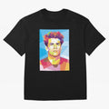 Riqui Puig in Pop Art Portrait Style Classic T-Shirt Celebrate Supporters United by Match Day Hype around FIFA World Cup 2026 Group Stage, Messi, CR7 and Mbappe, Germany, Vintage Soccer Flavor, Modern Football Stars, National Flags and Final Night