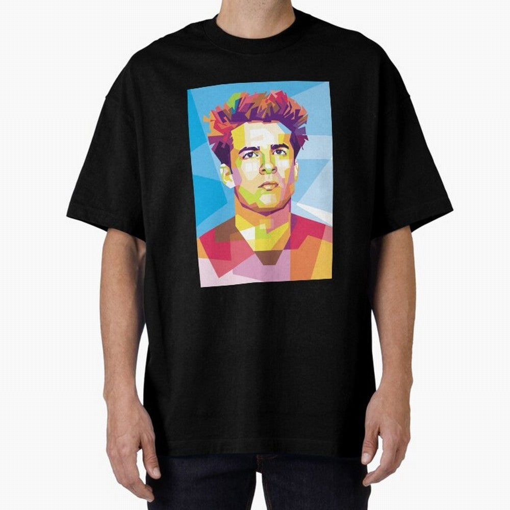 Riqui Puig in Pop Art Portrait Style Classic T-Shirt Celebrate Supporters United by Match Day Hype around FIFA World Cup 2026 Group Stage, Messi, CR7 and Mbappe, Germany, Vintage Soccer Flavor, Modern Football Stars, National Flags and Final Night