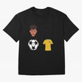 Neymar JR 10 - PSG X Brazil Oversized T-Shirt Celebrate Fan Culture around FIFA World Cup 2026 USA Canada Mexico Connected to Mbappe and Neymar, Argentina and Brazil Energy, Classic Soccer Heritage, Championship Pressure, Fan Loyalty and