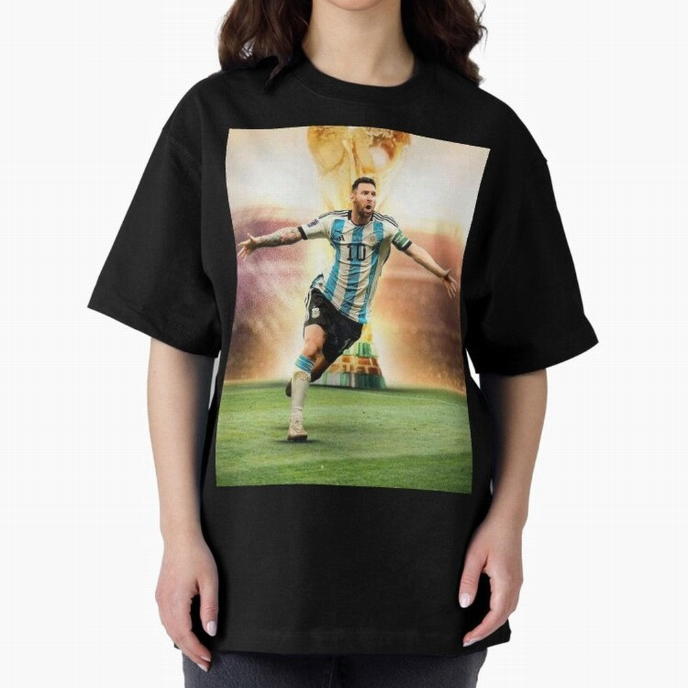 Messi Graphic T-Shirt Bring World Football Passion into FIFA World Cup 2026 USA Canada Mexico for Fans of Haaland and England, Bringing Global Supporter Spirit, Legendary Goals, National Colors and Tournament Celebration; Ideal for Passionate Fans