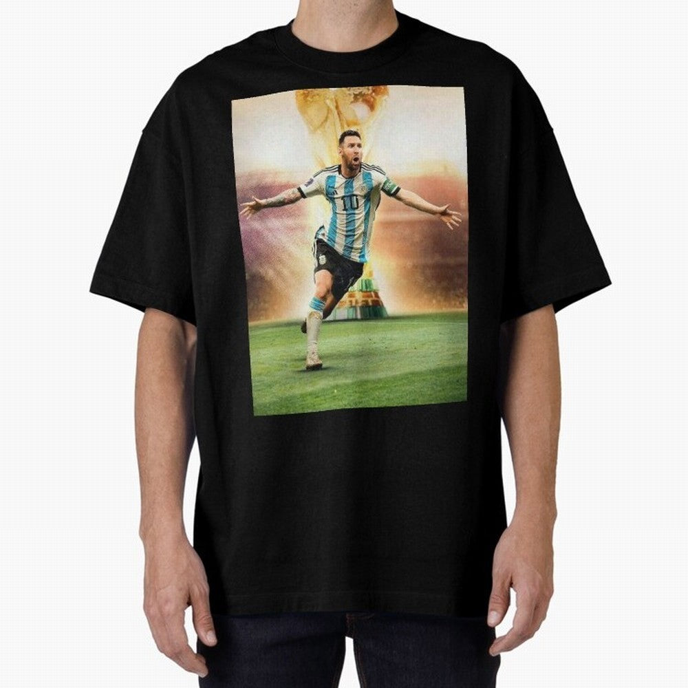 Messi Graphic T-Shirt Bring World Football Passion into FIFA World Cup 2026 USA Canada Mexico for Fans of Haaland and England, Bringing Global Supporter Spirit, Legendary Goals, National Colors and Tournament Celebration; Ideal for Passionate Fans
