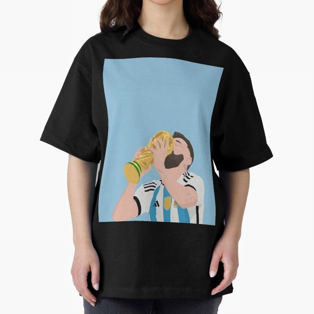 Messi Graphic T-Shirt Fuel FIFA World Cup 2026 USA Canada Mexico for Fans of Messi and Spain and Netherlands, Bringing Sports Nostalgia, International Competition, Famous Players and Unforgettable Victories; Perfect for People Who Love Argentina,