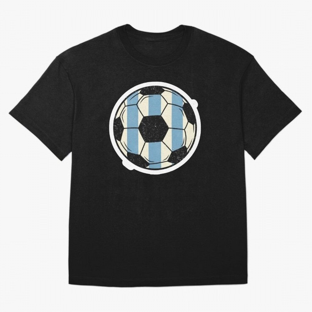 Soccer ball sticker || Buenos Aires Vibes Premium T-Shirt Show Passion for the Stars of FIFA World Cup 2026 Built around Messi, Neymar and Mbappe, Argentina Energy, Game Day Rituals, Football Legends, Country Pride and the Road to the Final; Made