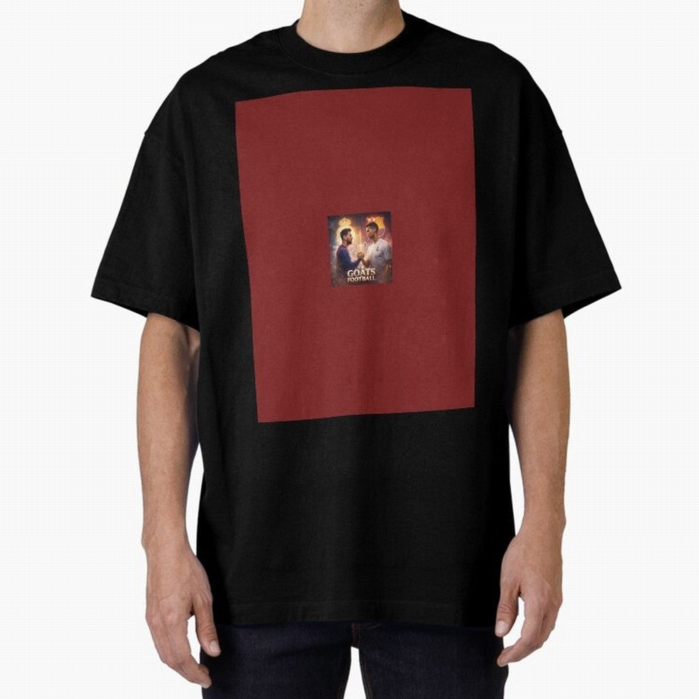 The goats of football Graphic T-Shirt Follow the Final Road of FIFA World Cup 2026 USA Canada Mexico Spirit, with Argentina and Brazil, CR7 and Messi, Champion Mindset, Group Stage Buzz, Knockout Tension and Passionate Fan Culture; Perfect for