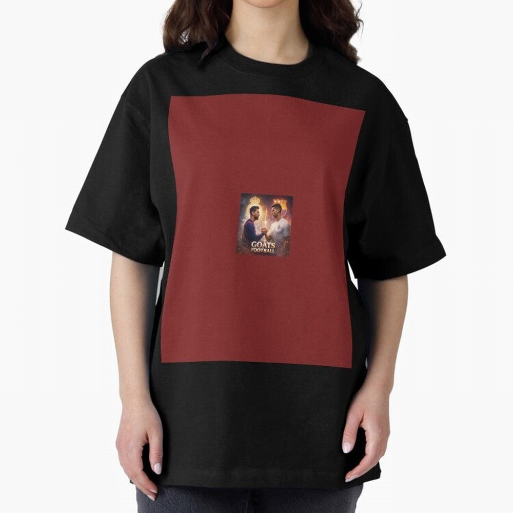 The goats of football Graphic T-Shirt Follow the Final Road of FIFA World Cup 2026 USA Canada Mexico Spirit, with Argentina and Brazil, CR7 and Messi, Champion Mindset, Group Stage Buzz, Knockout Tension and Passionate Fan Culture; Perfect for