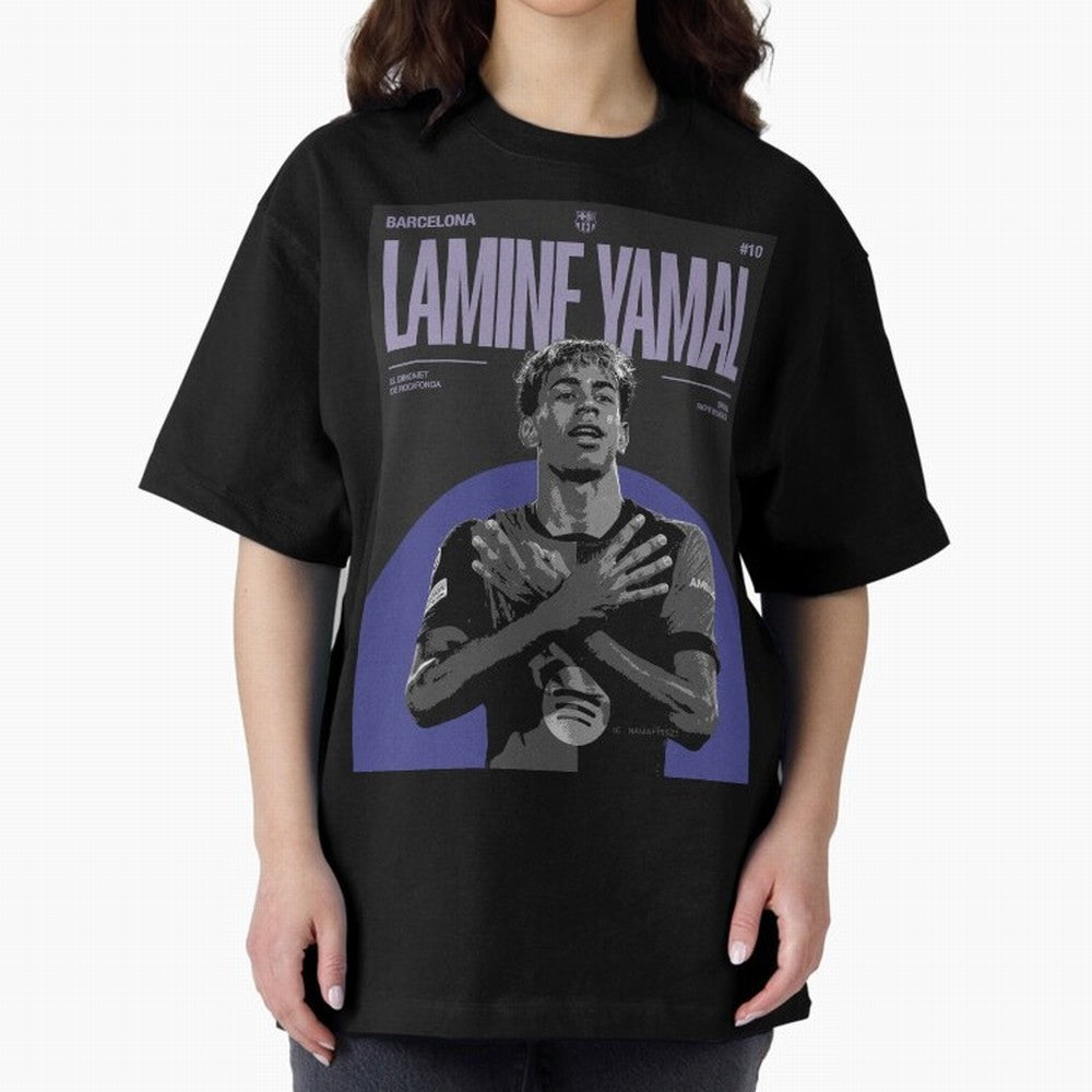 Lamine Yamal Barcelona Poster HD Premium T-Shirt Experience the Global Stage of FIFA World Cup 2026 Group Stage for Fans of Cristiano Ronaldo, Haaland and CR7 and Brazil, Portugal and Argentina, Bringing Global Supporter Spirit, Legendary Goals,