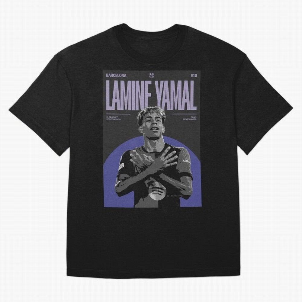Lamine Yamal Barcelona Poster HD Premium T-Shirt Experience the Global Stage of FIFA World Cup 2026 Group Stage for Fans of Cristiano Ronaldo, Haaland and CR7 and Brazil, Portugal and Argentina, Bringing Global Supporter Spirit, Legendary Goals,