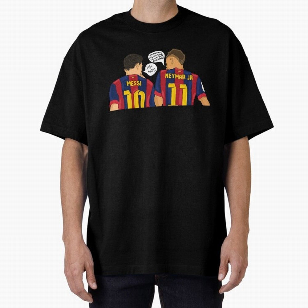 Messi Neymar fcbarcelona Classic T-Shirt Fuel FIFA World Cup 2026 USA Canada Mexico for Fans of Mbappe and Neymar and Spain and Netherlands, Bringing Football History, Final Match Energy, Crowd Noise and Once in a Lifetime Moments; Ideal for