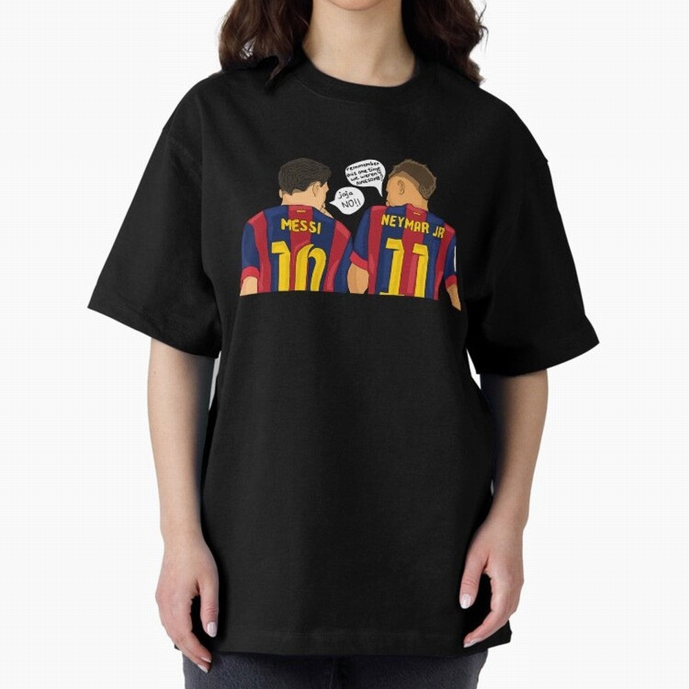Messi Neymar fcbarcelona Classic T-Shirt Fuel FIFA World Cup 2026 USA Canada Mexico for Fans of Mbappe and Neymar and Spain and Netherlands, Bringing Football History, Final Match Energy, Crowd Noise and Once in a Lifetime Moments; Ideal for
