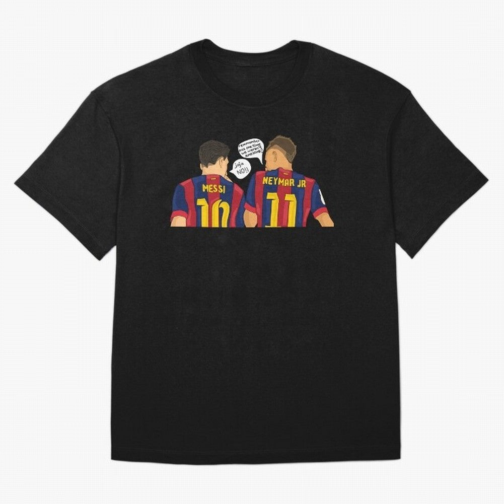 Messi Neymar fcbarcelona Classic T-Shirt Fuel FIFA World Cup 2026 USA Canada Mexico for Fans of Mbappe and Neymar and Spain and Netherlands, Bringing Football History, Final Match Energy, Crowd Noise and Once in a Lifetime Moments; Ideal for