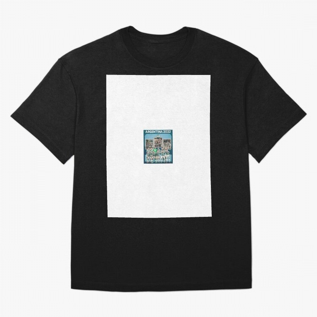 Argentina World Cup 2022 Qatar Graphic T-Shirt Build FIFA World Cup 2026 Spirit, Connected to Argentina and Brazil, Neymar, Haaland and Cristiano Ronaldo, Retro Football Energy, Iconic Rivalries, Trophy Chase Drama and Stadium Atmosphere; Perfect