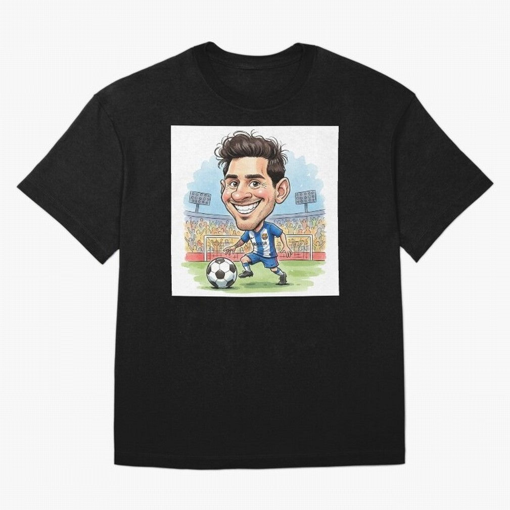 La Pulga Premium T-Shirt Carry the Colors and Pride of the FIFA World Cup 2026 Journey through Cristiano Ronaldo, Haaland and CR7 Highlights, France and Portugal Pride, Vintage Soccer Flavor, Modern Football Stars, National Flags and Final Night
