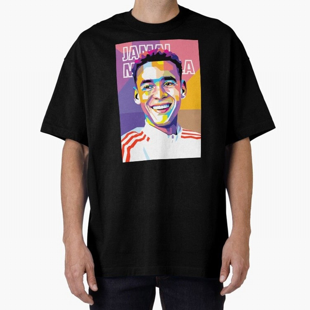 Jamal Musiala in WPAP Style Essential T-Shirt Show Fan Pride Across Match Day Hype around FIFA World Cup 2026 Group Stage, Haaland, Netherlands, Supporter Pride, Iconic Celebrations, Legendary Names and Global Match Day Energy; Great for Supporters