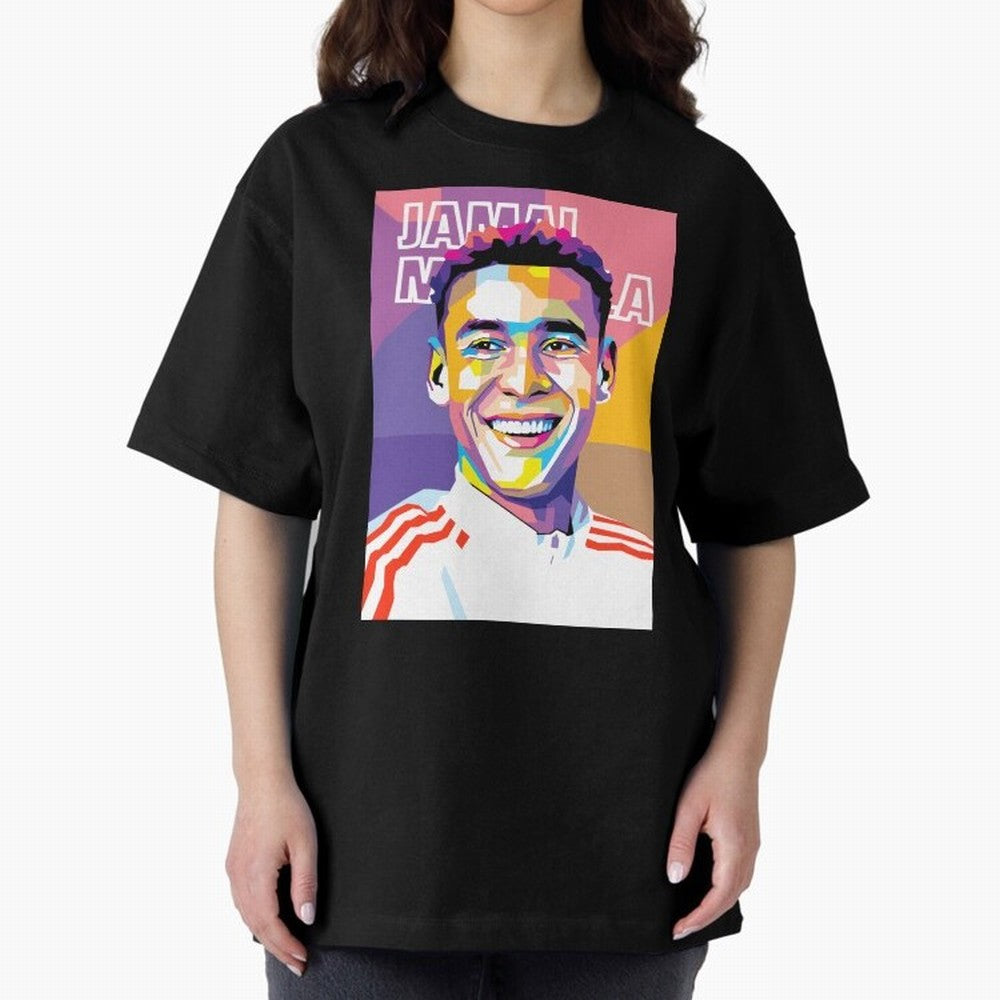 Jamal Musiala in WPAP Style Essential T-Shirt Show Fan Pride Across Match Day Hype around FIFA World Cup 2026 Group Stage, Haaland, Netherlands, Supporter Pride, Iconic Celebrations, Legendary Names and Global Match Day Energy; Great for Supporters