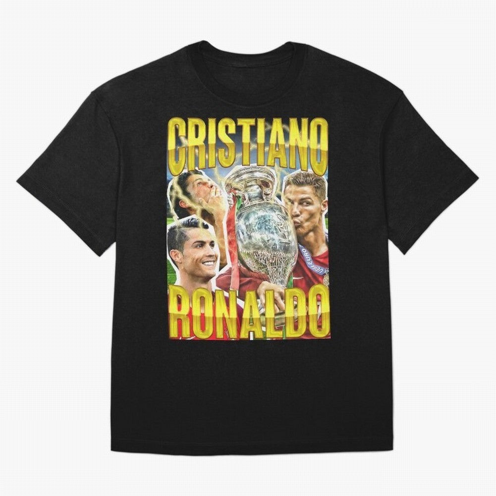 Cristiano Ronaldo CR7 SIUUU El Bicho Vintage Retro Design Premium T-Shirt Honor Football Greatness during FIFA World Cup 2026 with Cristiano Ronaldo, Haaland and CR7, Brazil Energy, Football History, Final Match Energy, Crowd Noise and Once in a