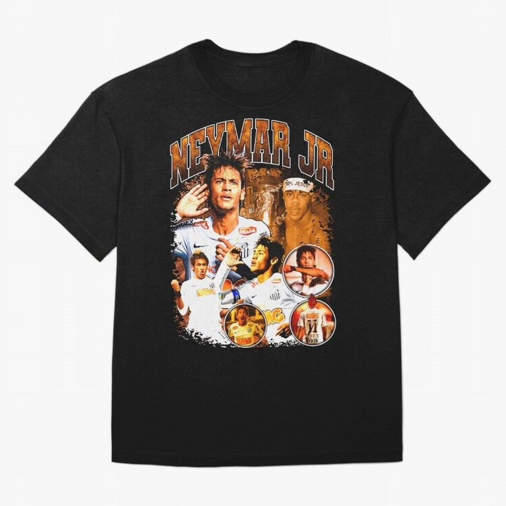 Neymar Jr Santos Vintage Retro Design Essential T-Shirt Make Your Look Match FIFA World Cup 2026 USA Canada Mexico with Messi, CR7 and Mbappe, France Energy, Goal Celebration Energy, Supporter Heritage, Football Icons and Worldwide Tournament Joy;