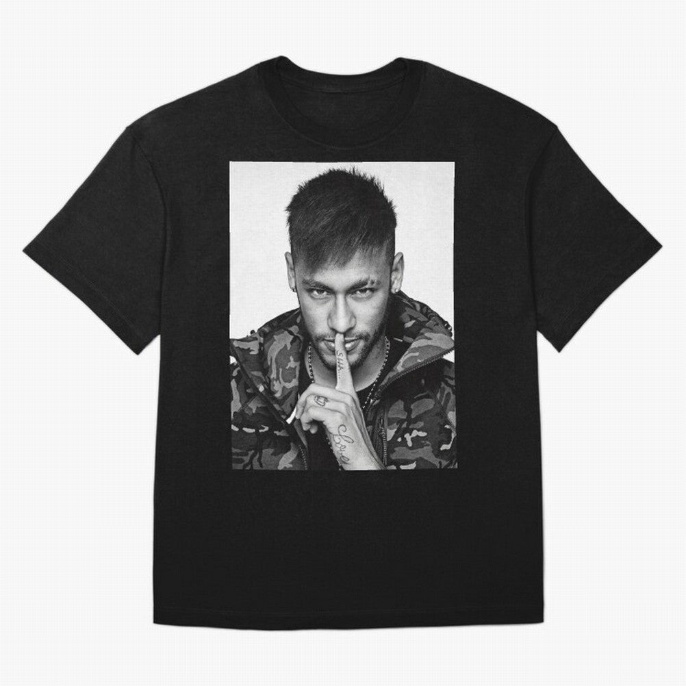 Neymar Art Oversized T-Shirt Celebrate the FIFA World Cup 2026 Group Stage Journey through Haaland Highlights, France Pride, Game Day Rituals, Football Legends, Country Pride and the Road to the Final; Built for Supporters Chasing Trophy Dreams,