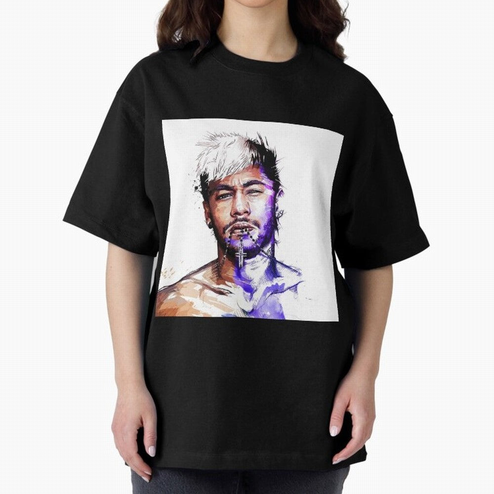 Neymar Style Oversized T-Shirt Keep Football History Alive during Global Football Passion for FIFA World Cup 2026, Highlighting Messi, Brazil, Supporter Pride, Iconic Celebrations, Legendary Names and Global Match Day Energy; Ideal for Fans Who