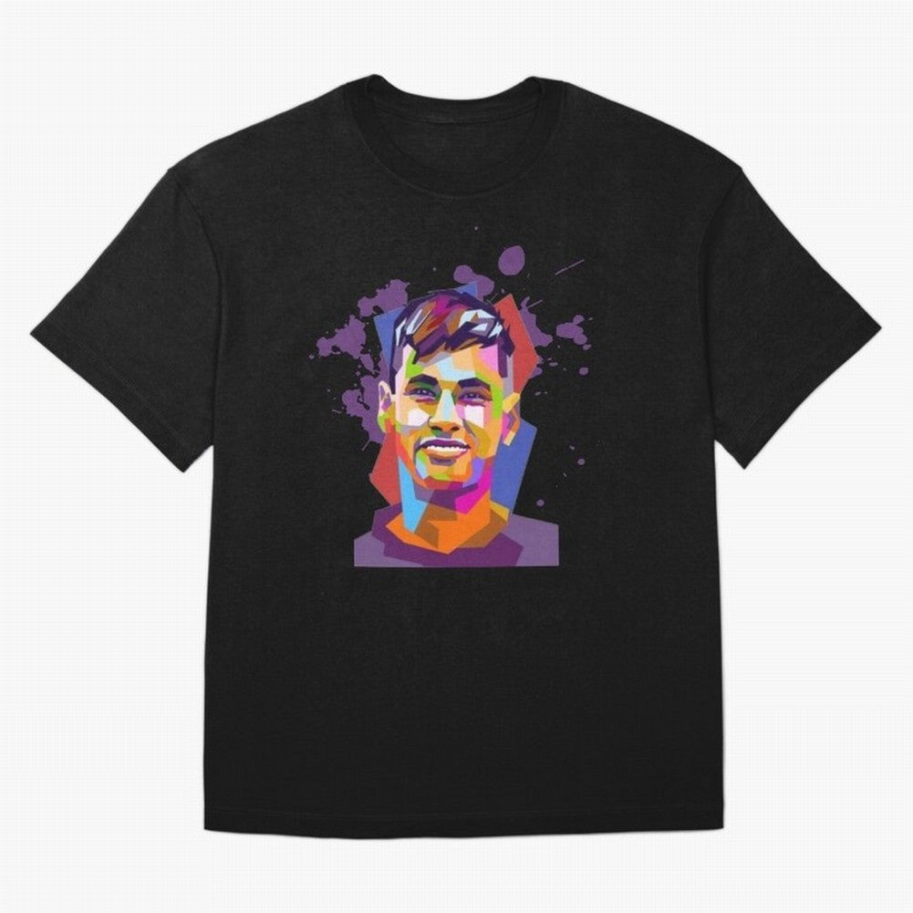 Neymar Design Oversized T-Shirt Celebrate Football Dreams Across Match Day Hype around FIFA World Cup 2026, Haaland, Argentina and Brazil, Stadium Chants, National Pride, Trophy Dreams and Unforgettable Football Memories; Ideal for Fans Who Follow