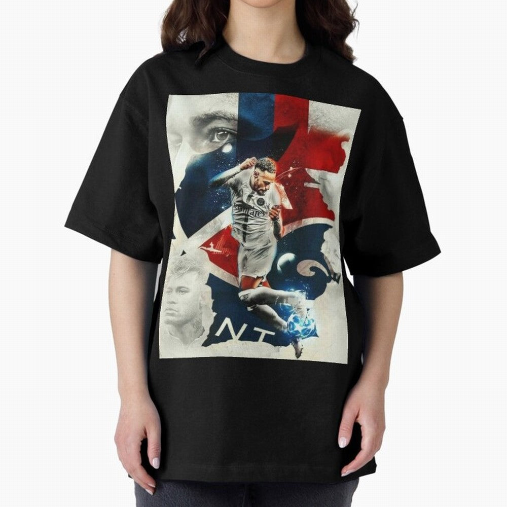 Neymar Art Wallpaper Classic T-Shirt Fuel the Hype around FIFA World Cup 2026 Spirit, Celebrating Germany, Mbappe, Football Passion, Legendary Performances, Festival Vibes and Supporter Community; Ideal for Fans Who Follow Messi, Cristiano Ronaldo,