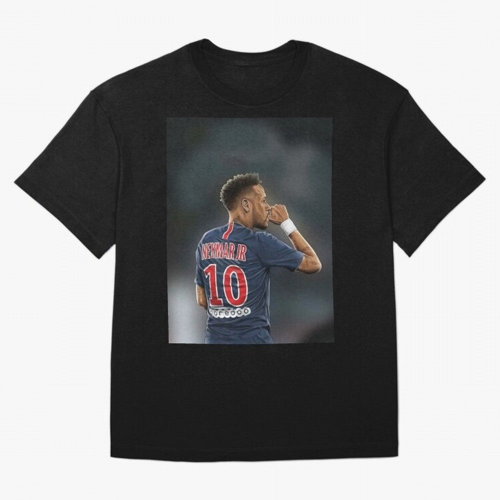 Neymar Watercolor Art Oversized T-Shirt Honor FIFA World Cup 2026 USA Canada Mexico with Neymar, Brazil, Portugal and Argentina Energy, Worldwide Fan Energy, Dramatic Goals, Stadium Lights and Championship Celebrations; Built for Supporters Chasing