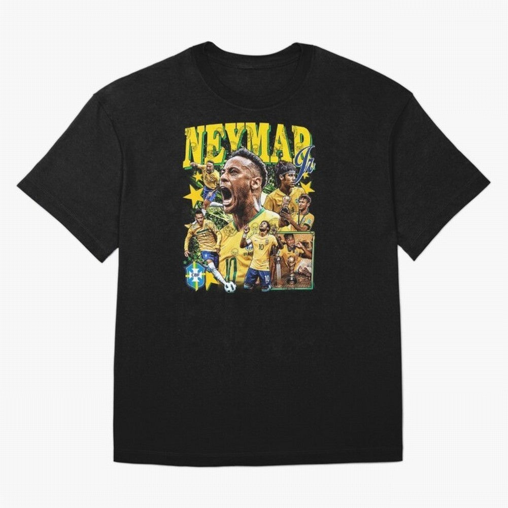 Neymar JR Classic T-Shirt Spotlight Match Day Hype around FIFA World Cup 2026, Messi, CR7 and Mbappe, England, Championship Spirit, Famous Goals, Roaring Crowds and International Football Unity; Created for Match Day Parties, Soccer Gifts, Fan