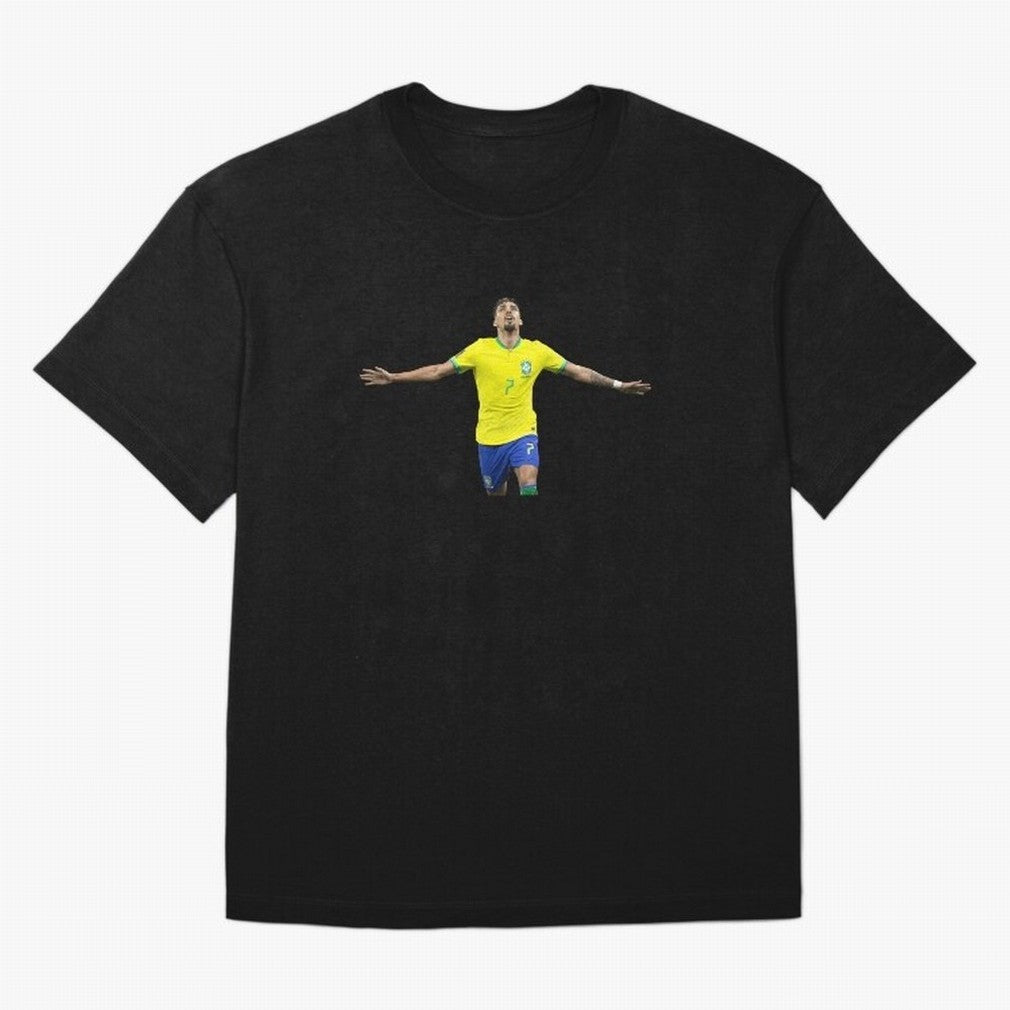 Lucas Paqueta Classic T-Shirt Fuel FIFA World Cup 2026 for Fans of Mbappe and Neymar and Spain and Netherlands, Bringing Championship Spirit, Famous Goals, Roaring Crowds and International Football Unity; Perfect for Fans, Collectors, Family