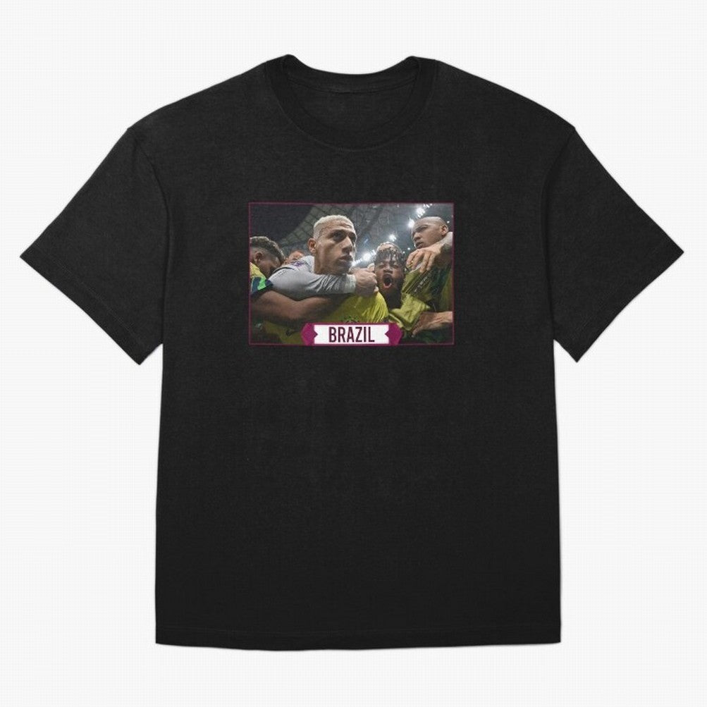 Brazil World Cup Oversized T-Shirt Bring International Match Energy to Global Football Passion for FIFA World Cup 2026, Celebrating Neymar, Haaland and Cristiano Ronaldo, Netherlands, Supporter Pride, Iconic Celebrations, Legendary Names and Global