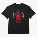 Neymar Classic T-Shirt Bring Trophy Dreams to Global Football Passion for FIFA World Cup 2026, with CR7 and Messi, England, Retro Football Energy, Iconic Rivalries, Trophy Chase Drama and Stadium Atmosphere; Made for Collectors Who Enjoy Iconic