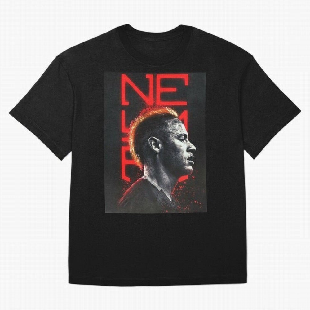 Black Wallpaper Neymar Classic T-Shirt Enjoy Match Day Hype around FIFA World Cup 2026 Group Stage, Cristiano Ronaldo, France and Portugal, Football History, Final Match Energy, Crowd Noise and Once in a Lifetime Moments; Ideal for Fans Who Follow