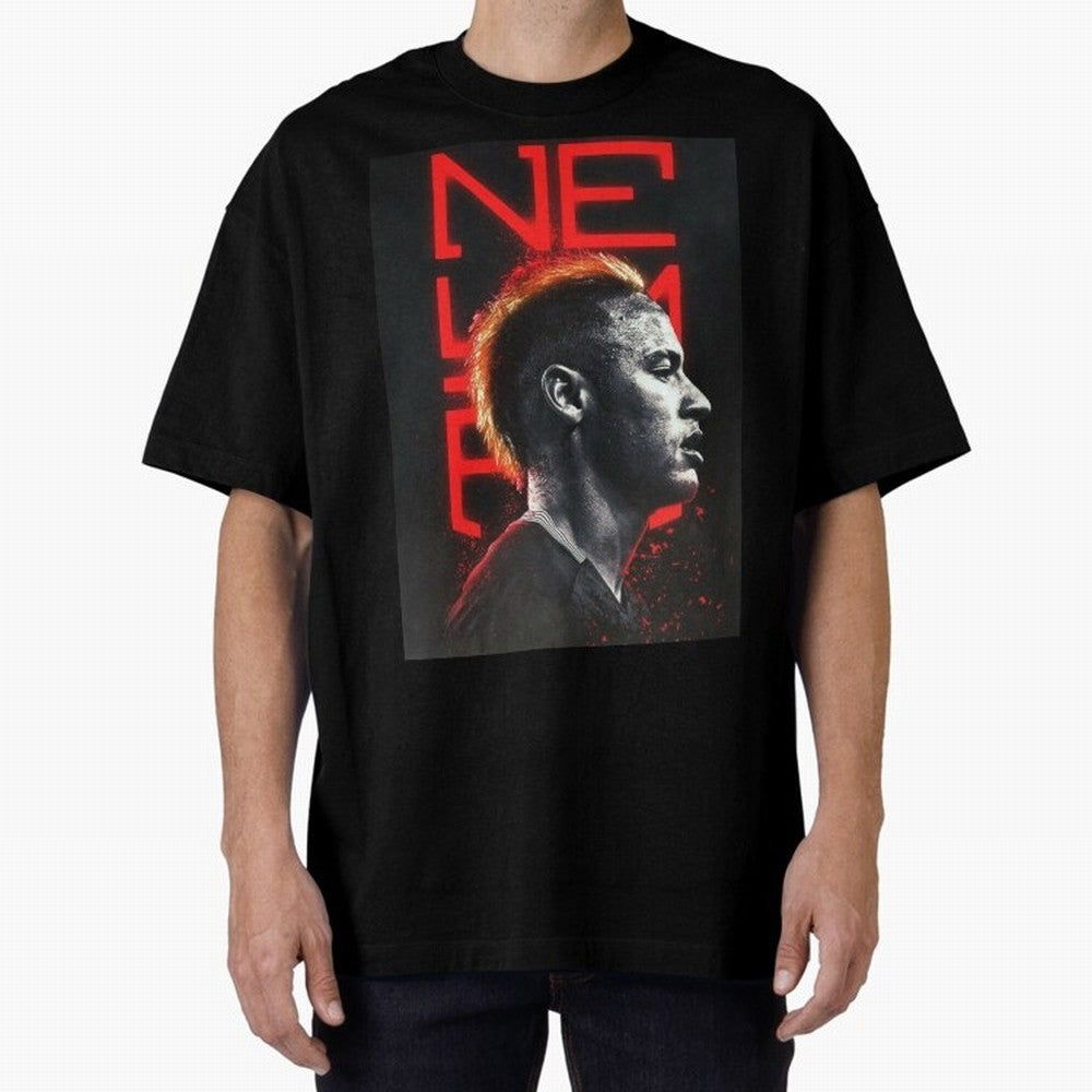 Black Wallpaper Neymar Classic T-Shirt Enjoy Match Day Hype around FIFA World Cup 2026 Group Stage, Cristiano Ronaldo, France and Portugal, Football History, Final Match Energy, Crowd Noise and Once in a Lifetime Moments; Ideal for Fans Who Follow