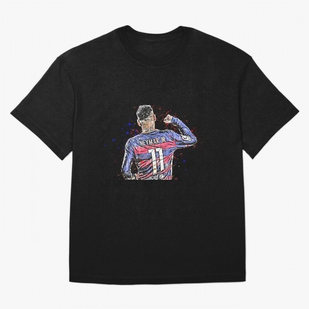 Neymar Oversized T-Shirt Celebrate the Biggest Stage of the FIFA World Cup 2026 Journey through Haaland and Mbappe Highlights, Portugal Pride, Goal Celebration Energy, Supporter Heritage, Football Icons and Worldwide Tournament Joy; Great for Watch
