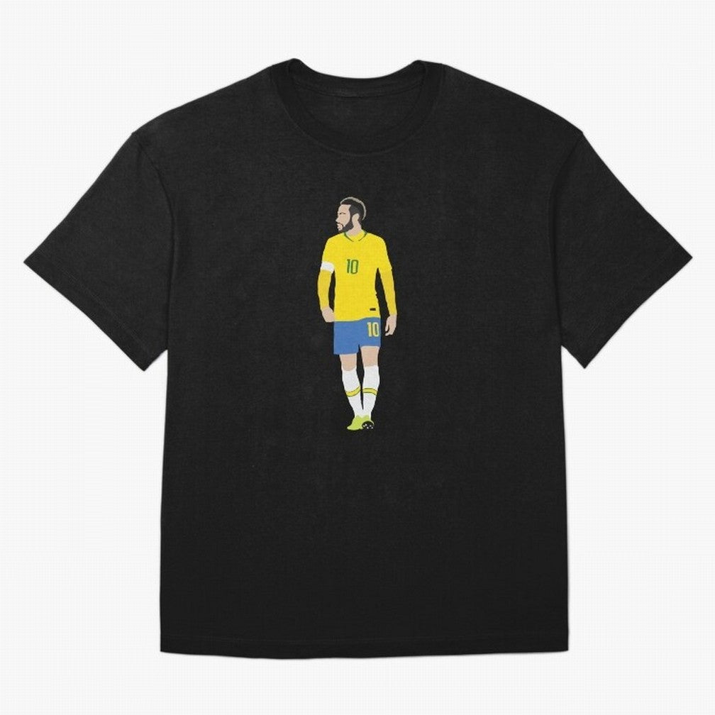 neymar brazil Oversized T-Shirt Experience the Global Stage of Match Day Hype around FIFA World Cup 2026 USA Canada Mexico, Mbappe, Portugal, Soccer Culture, Superstar Moments, National Team Dreams and Competitive Fire; Perfect for Supporters Who