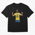 neymar jr Oversized T-Shirt Relive the Noise and Pride of FIFA World Cup 2026 USA Canada Mexico with Messi and Cristiano Ronaldo, Argentina Energy, Stadium Chants, National Pride, Trophy Dreams and Unforgettable Football Memories; Perfect for