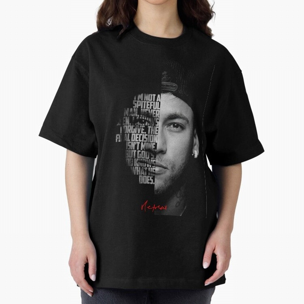 Black and white Neymar Jr quote. Classic T-Shirt Remember Iconic Moments from Global Football Passion for FIFA World Cup 2026 Group Stage, Made for Mbappe, Spain and Netherlands, Football Passion, Legendary Performances, Festival Vibes and
