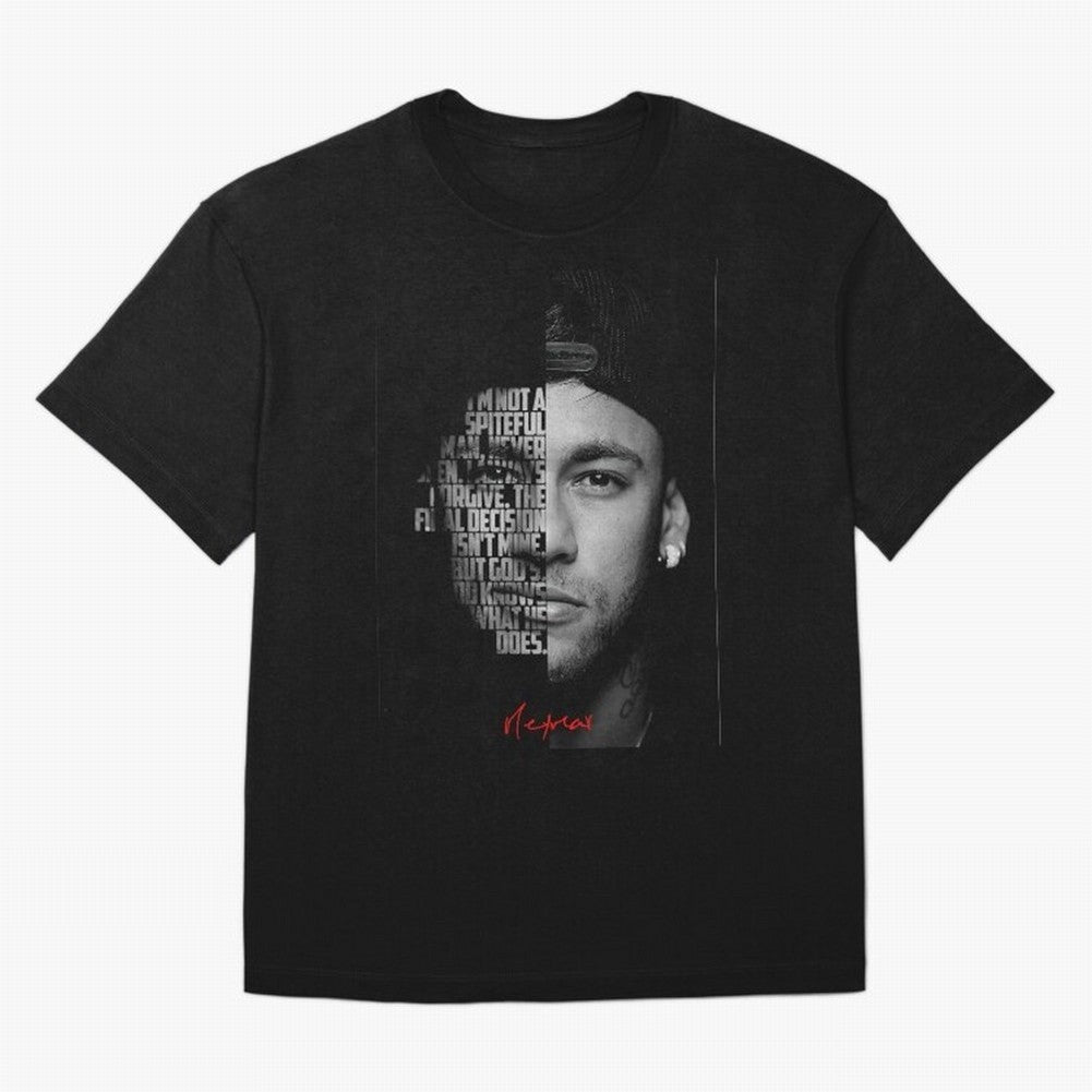 Black and white Neymar Jr quote. Classic T-Shirt Remember Iconic Moments from Global Football Passion for FIFA World Cup 2026 Group Stage, Made for Mbappe, Spain and Netherlands, Football Passion, Legendary Performances, Festival Vibes and