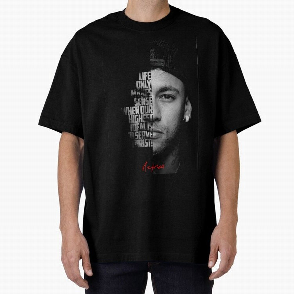 Black and white Neymar Jr quote. Classic T-Shirt Bring International Match Energy to FIFA World Cup 2026 Group Stage Driven by Mbappe, Argentina Energy, Football Passion, Legendary Performances, Festival Vibes and Supporter Community; Perfect for