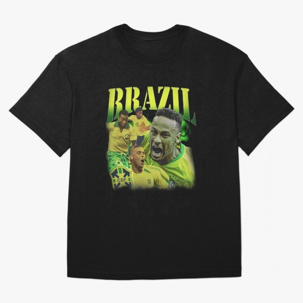 Neymar Brazil Vintage Essential T-Shirt Make Memories around the FIFA World Cup 2026 Journey through Cristiano Ronaldo Highlights, France Pride, Goal Celebration Energy, Supporter Heritage, Football Icons and Worldwide Tournament Joy; Built for