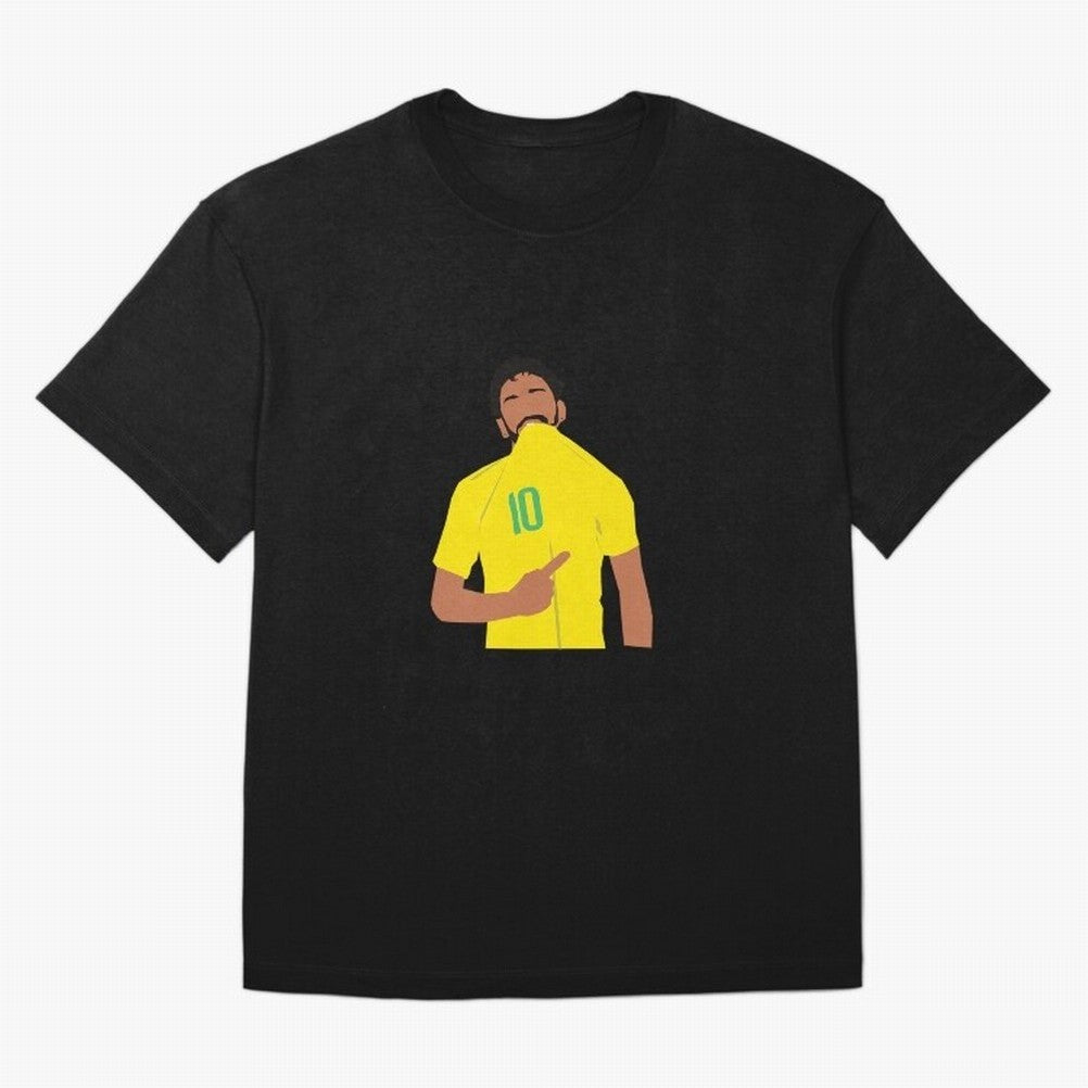 Neymar Jr Oversized T-Shirt Back the Journey through Global Football Passion for FIFA World Cup 2026, Inspired by Neymar, Haaland and Cristiano Ronaldo, Argentina, France and Brazil, Football History, Final Match Energy, Crowd Noise and Once in a