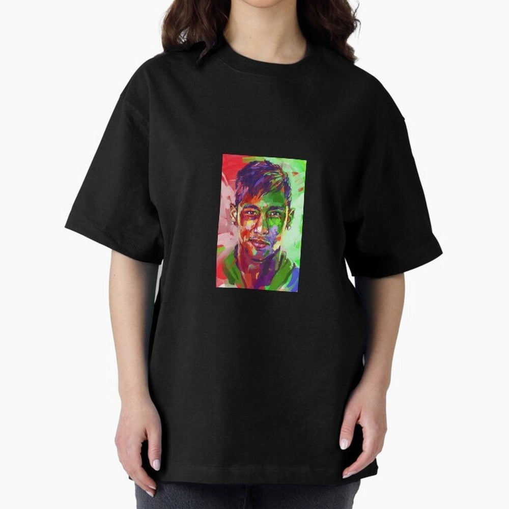 Neymar JR Oversized T-Shirt Show Your Love for Match Day Hype around FIFA World Cup 2026 USA Canada Mexico, CR7 and Messi, Brazil, Portugal and Argentina, Champion Mindset, Group Stage Buzz, Knockout Tension and Passionate Fan Culture; Created for