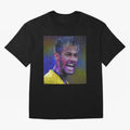 Neymar Poster Panting Art Brazilian Soccer Player Classic T-Shirt Join Supporters Worldwide for FIFA World Cup 2026 USA Canada Mexico Connected to Mbappe, England, France and Netherlands Energy, Football History, Final Match Energy, Crowd Noise and