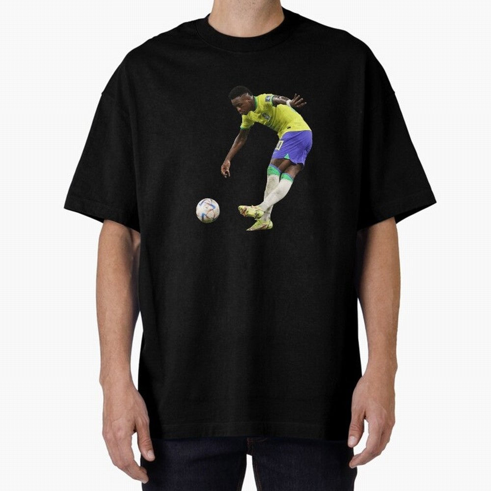 Vinicius Junior rabona Classic T-Shirt Turn Up for the FIFA World Cup 2026 Group Stage Journey through CR7 and Messi Highlights, England and Germany Pride, Goal Celebration Energy, Supporter Heritage, Football Icons and Worldwide Tournament Joy;