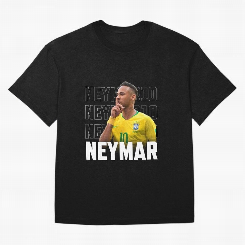 T-shirt/Hoodie Neymar Classic T-Shirt Celebrate Fan Culture around FIFA World Cup 2026 USA Canada Mexico Filled with Cristiano Ronaldo, Brazil, Portugal and Argentina Energy, Football Festival Excitement, Trophy Ambitions, Country Rivalries and