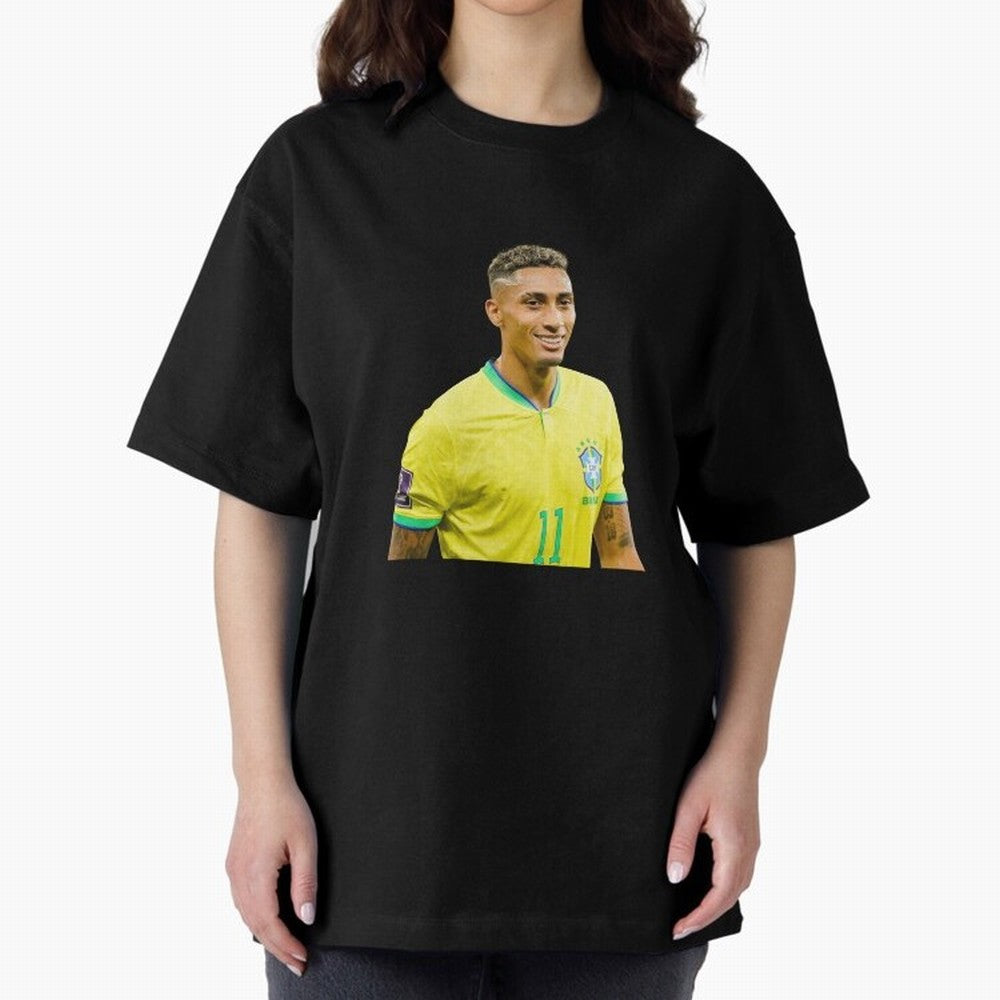 Raphinha Classic T-Shirt Celebrate Fan Culture around Global Football Passion for FIFA World Cup 2026 Group Stage, Filled with Messi, CR7 and Mbappe, Argentina and Brazil, Champion Mindset, Group Stage Buzz, Knockout Tension and Passionate Fan