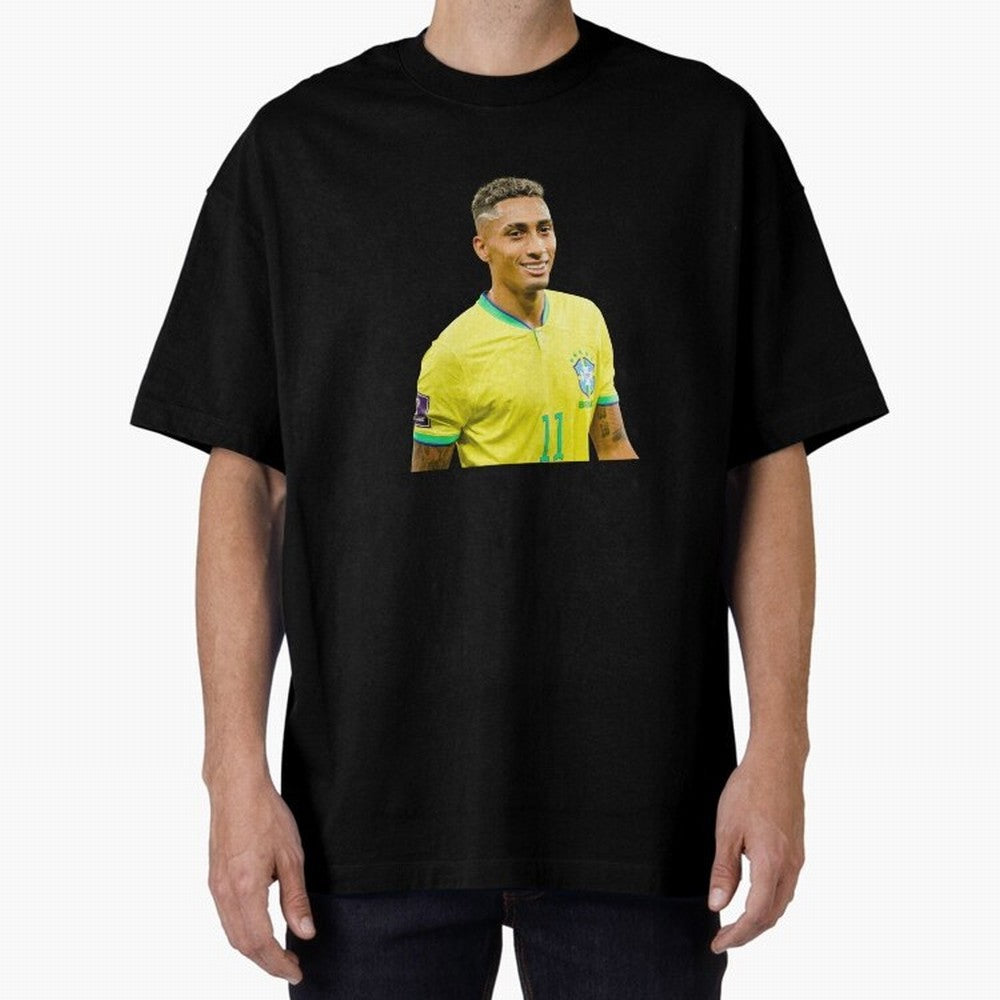 Raphinha Classic T-Shirt Celebrate Fan Culture around Global Football Passion for FIFA World Cup 2026 Group Stage, Filled with Messi, CR7 and Mbappe, Argentina and Brazil, Champion Mindset, Group Stage Buzz, Knockout Tension and Passionate Fan