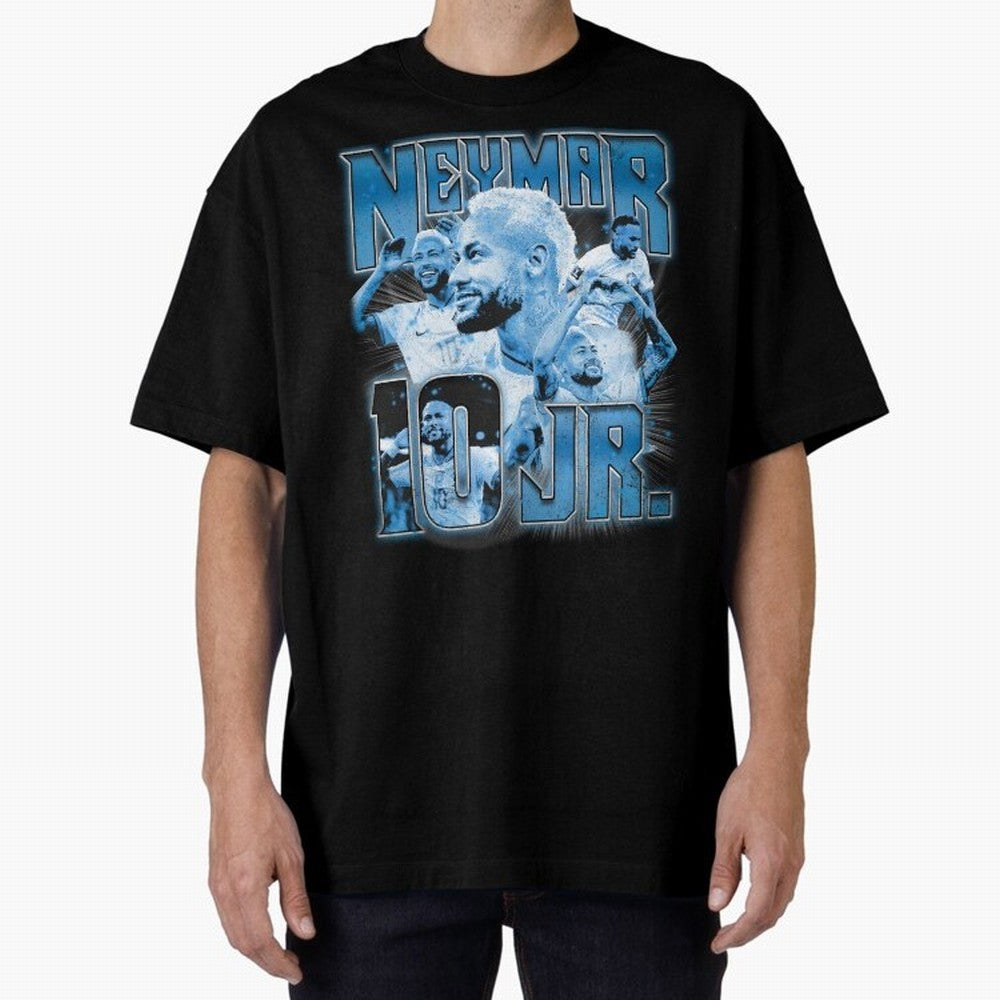 Neymar Jr. Bootleg Classic T-Shirt Refresh FIFA World Cup 2026 Group Stage Inspired by CR7 and Messi, Netherlands Energy, Vintage Soccer Flavor, Modern Football Stars, National Flags and Final Night Emotion; Great for Watch Parties, Sports Bars,