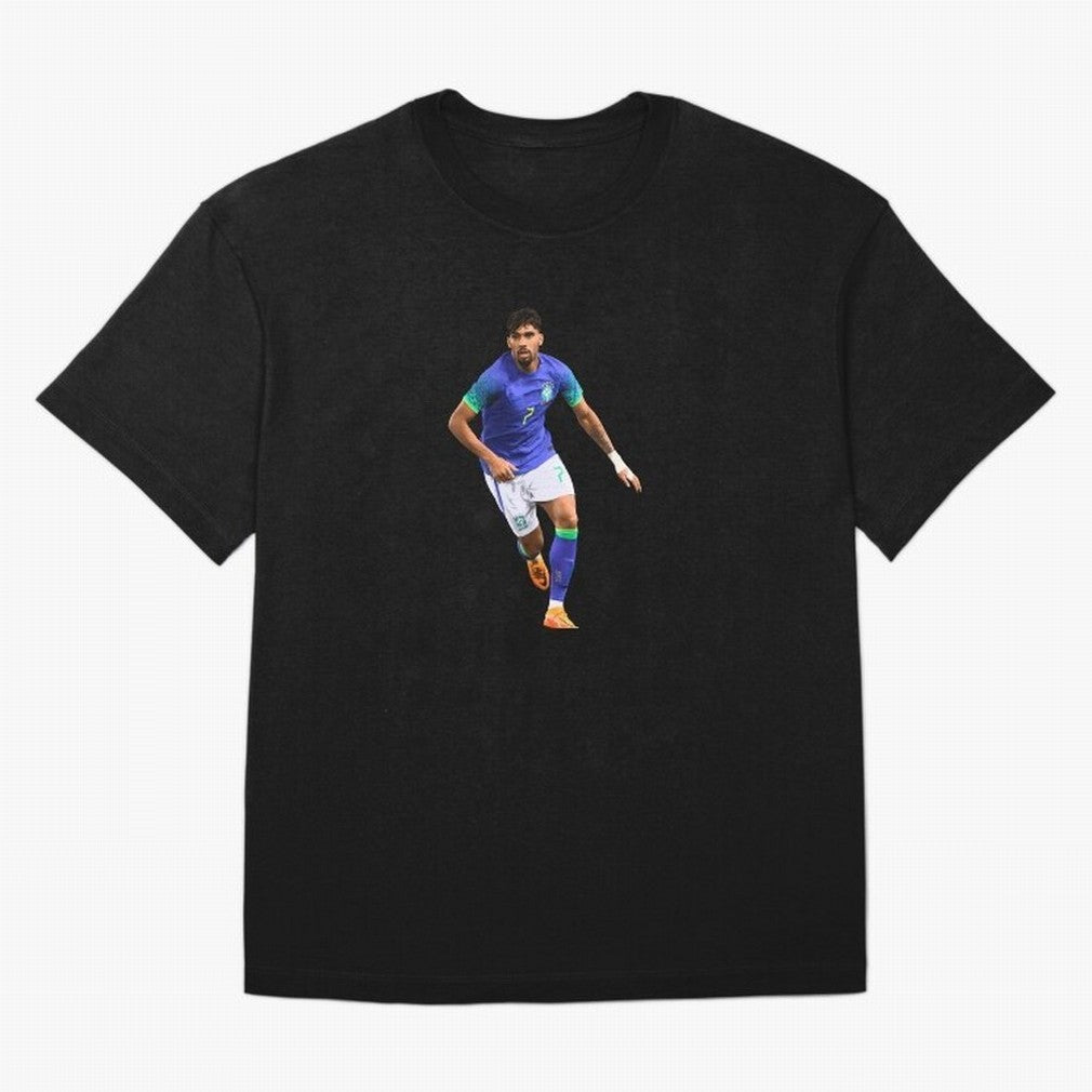 Lucas Paqueta Classic T-Shirt Carry Global Football Passion for FIFA World Cup 2026, Featuring Messi, CR7 and Mbappe, France, Sports Nostalgia, International Competition, Famous Players and Unforgettable Victories; Made for Collectors Who Enjoy