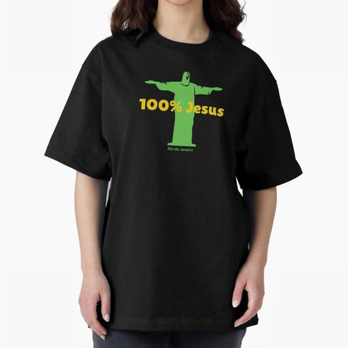 100% Jesus Christ the Redeemer Christian Brazilian Classic T-Shirt Celebrate Classic Football Spirit in Match Day Hype around FIFA World Cup 2026, CR7, Argentina and Brazil, Football History, Final Match Energy, Crowd Noise and Once in a Lifetime